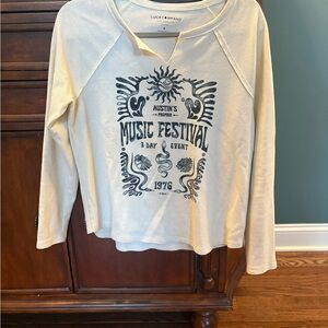 Lucky Brand Music Festival Shirt